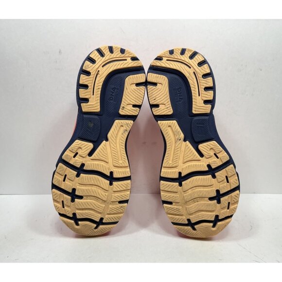 Brooks Ghost 15 Coral Navy Peach Running Shoes Womens Size 9.5 B 1203801B657 - Picture 6 of 8